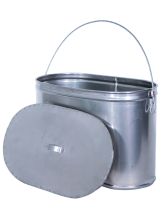 Котел Век с крышкой 10л овальный