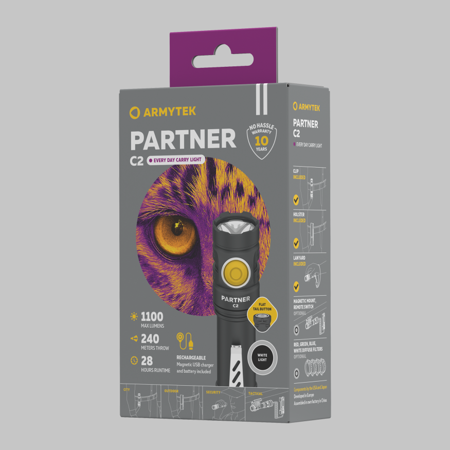 Armytek Partner C2 Magnet USB