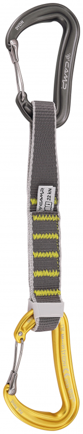 Комплект карабинов с оттяжкой DYON EXPRESS KS 18 cm, CAMP