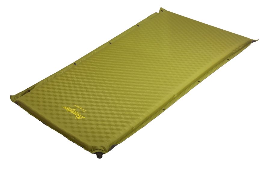 Коврик самонадувающийся CANADIAN CAMPER Comfort 200х66х5 см, Зеленый