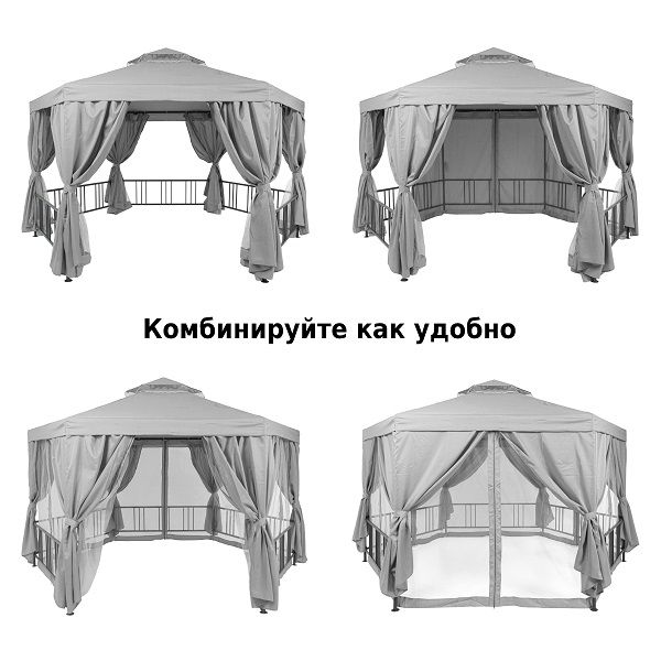 Шатер-беседка 1081-2 2х2х2м полиэстер, Green Glade