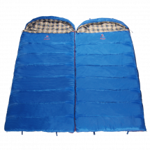 Спальный мешок Duvet Правый, серый/синий, Btrace