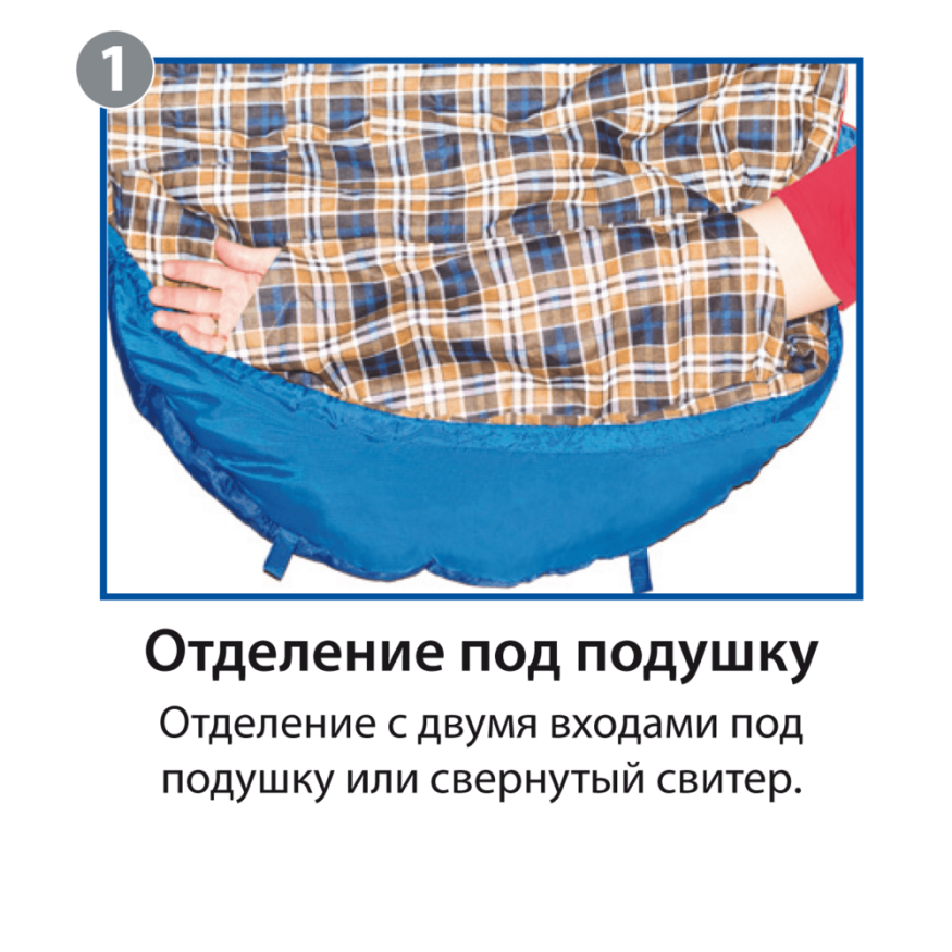 Спальный мешок Broad Правый, Btrace
