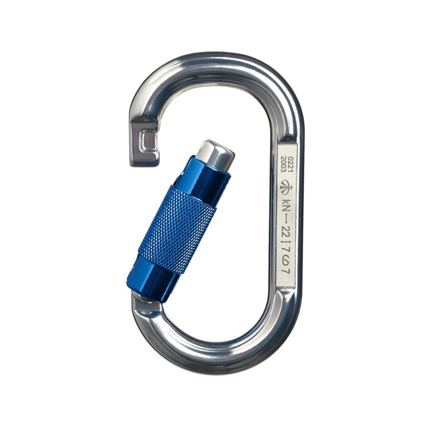 Карабин овал алюминиевый автомат, Keylock, Вертикаль