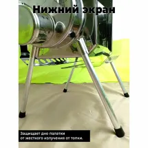 Печь походная Турист 15 литров с 3D экраном(УЦЕНКА)