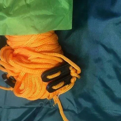 Tramp Тент 3 x 3 м (укрывной) зеленый цвет со стойками