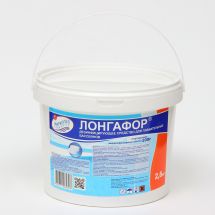 Дезинфицирующее средство "Лонгафор", таблетки 200 г, для воды в бассейне, 2.6 кг
