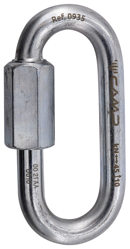 Соединительный элемент Oval 10 mm Quick Link Steel, CAMP