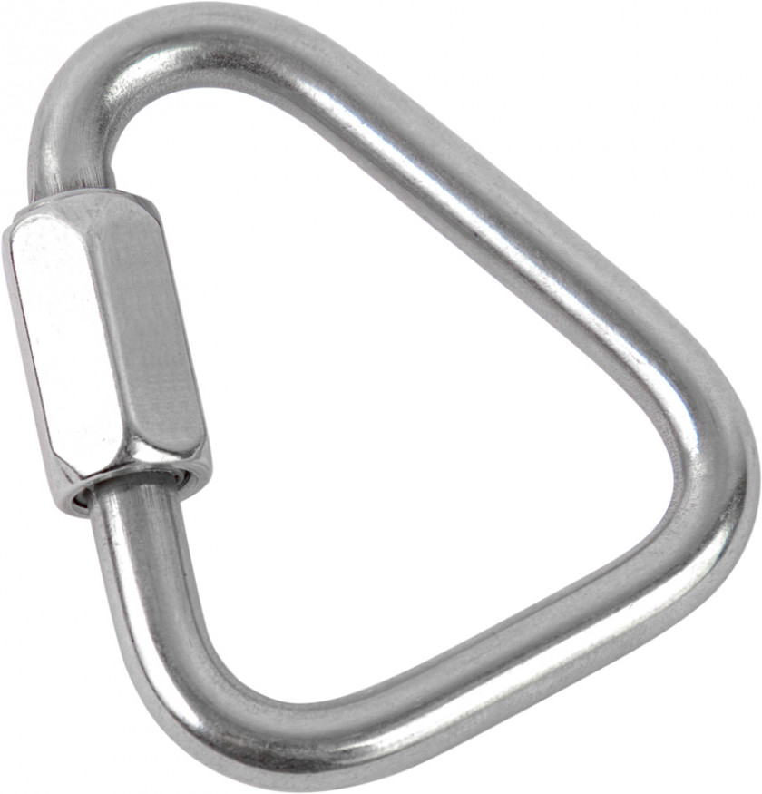 Карабин Delta 10, стальной треугольный 10 мм, Венто