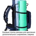 Рюкзак туристический Оптимал 4, синий-голубой, 60 л, ТАЙФ