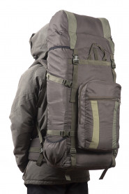 Рюкзак туристический Таймтур 3, олива, 90 л, ТАЙФ