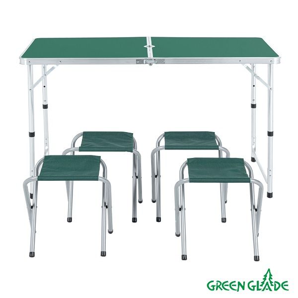 Набор мебели для пикника Green Glade M790-3, зелёный