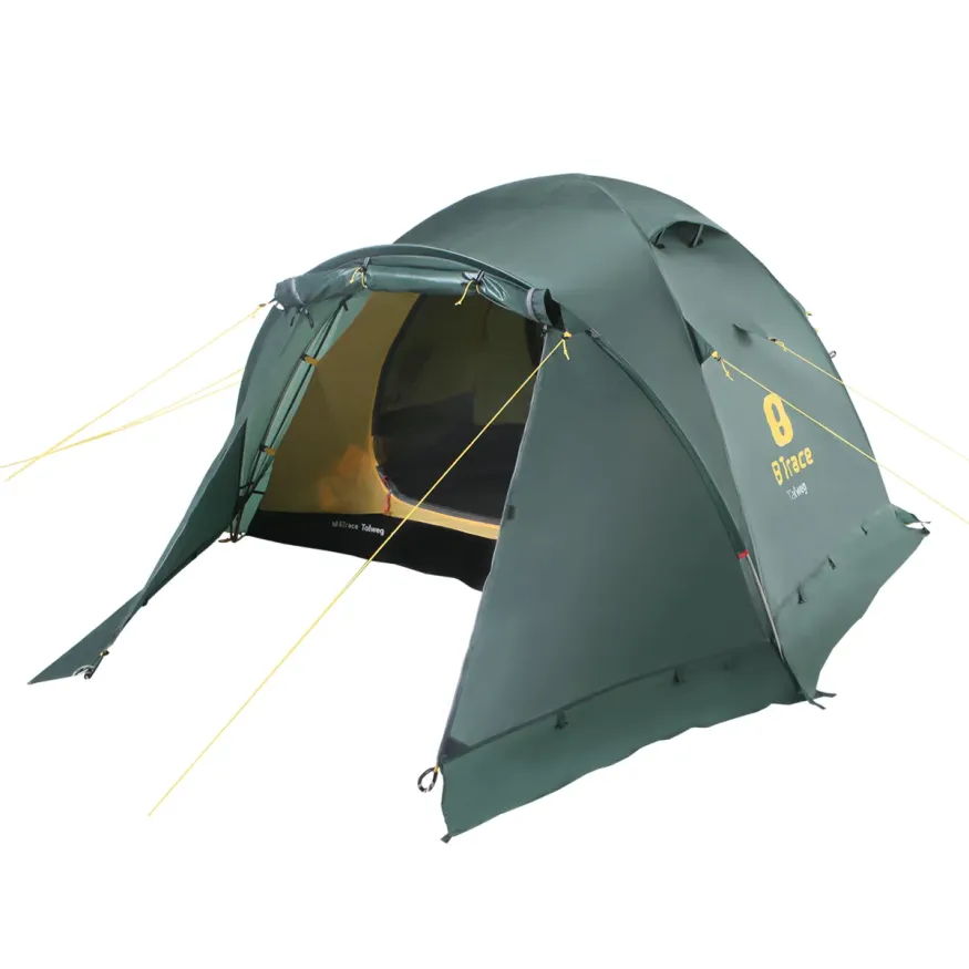 Палатка Talweg 3+, зеленая, Btrace