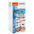 Бассейн каркасный Steel Pro MAX, 488 х 122 см + 3 аксессуара