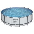 Бассейн каркасный Steel Pro MAX, 488 х 122 см + 3 аксессуара