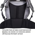 Рюкзак туристический Хальмер 2, с латами, красно-серый, 65 л, ТАЙФ