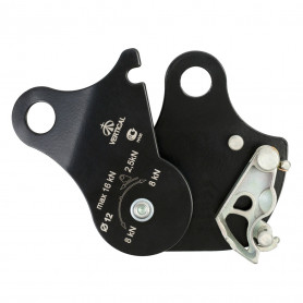 Блок-ролик с зажимом (сталь) 0415, Вертикаль