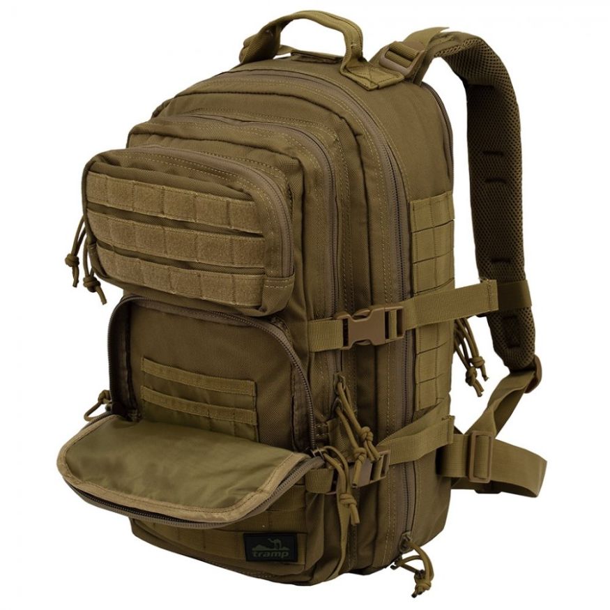 Рюкзак туристический Squad 35, песочный, Tramp