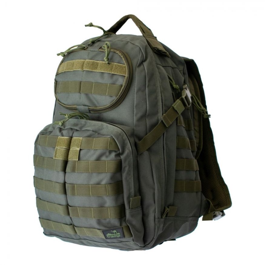 Рюкзак туристический Commander 50, оливковый, Tramp