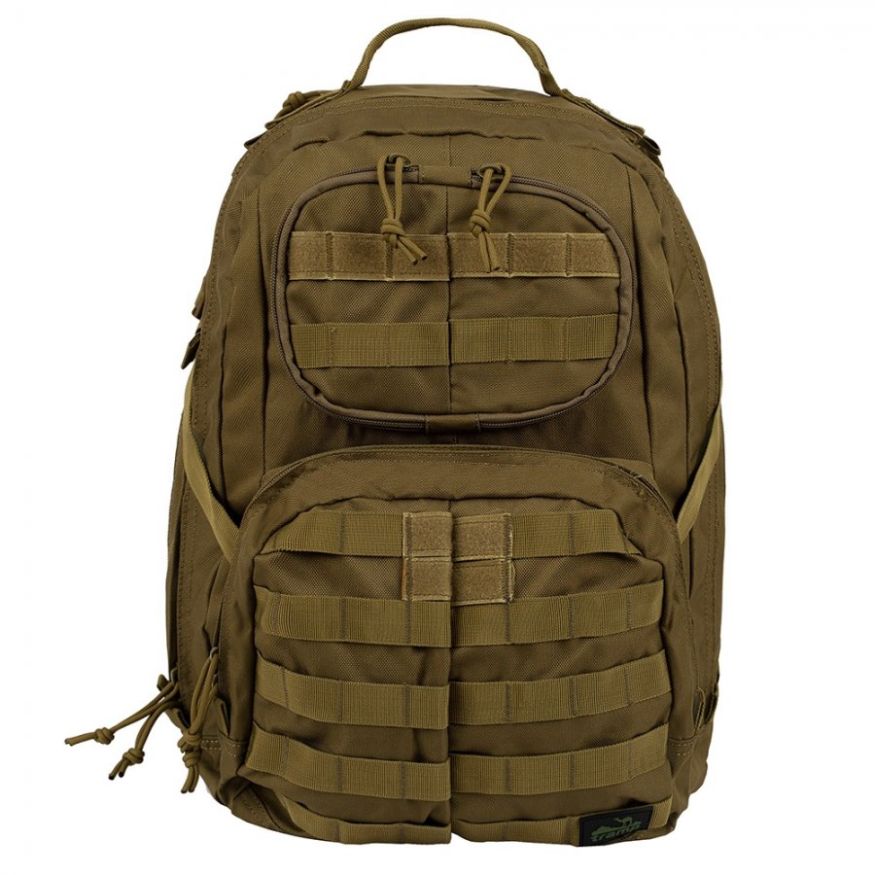 Рюкзак туристический Commander 50, песочный, Tramp