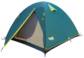 Палатка GreenLand Troll 3, зелёный цвет