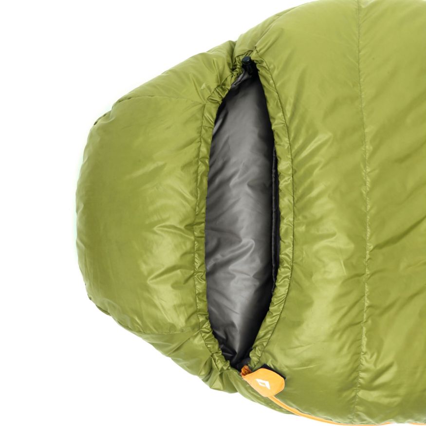 Спальный мешок Protector 600-21C, зеленый, левый, King Camp