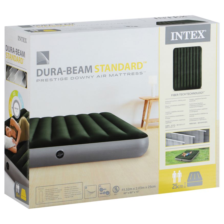 Надувной матрас DURA-BEAM QUEEN, 152 х 203 х 25 см