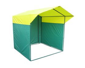 Торговая палатка Домик 2.5х1,9, каркас из трубы, диаметром 18 мм