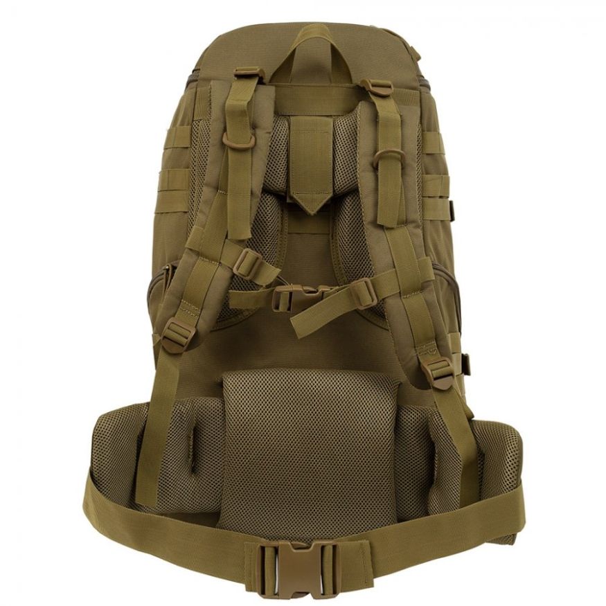 Рюкзак туристический Patrol 65, песочный, Tramp