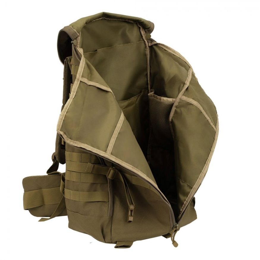 Рюкзак туристический Patrol 65, песочный, Tramp